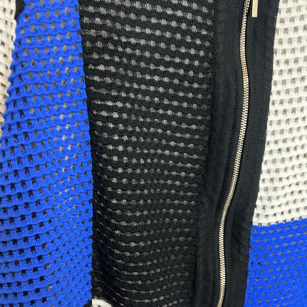 Ming Wang Colorblock Zip Front Jacket - image 5